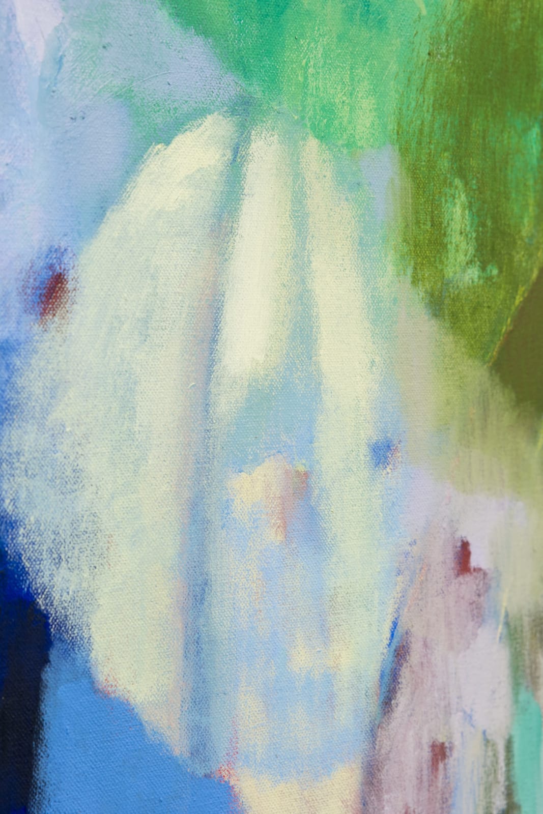 Rhiannon Inman-Simpson, Into the tipping edge, oil on canvas, 40 x 50cm, 2025