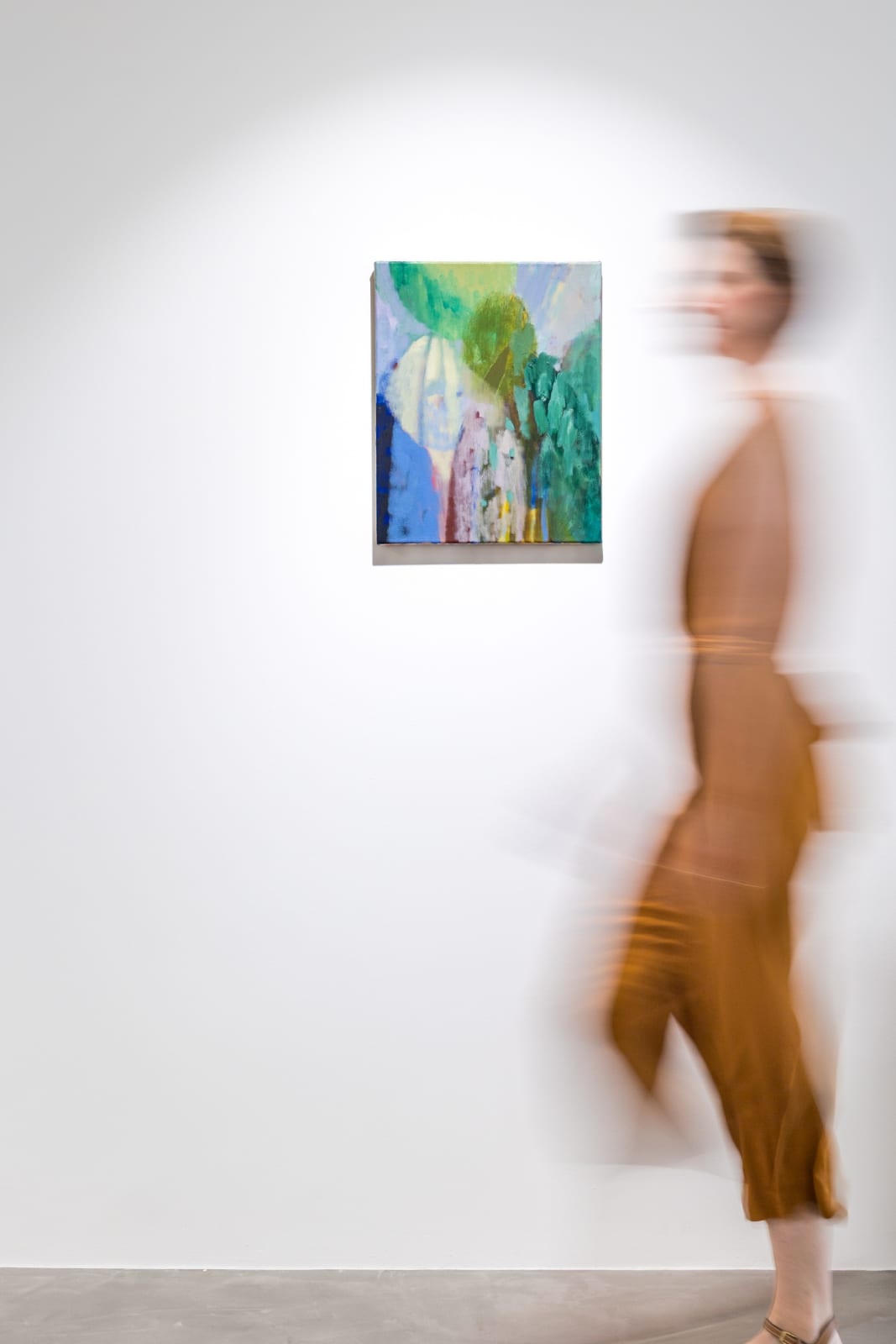 Rhiannon Inman-Simpson, Into the tipping edge, oil on canvas, 40 x 50cm, 2025