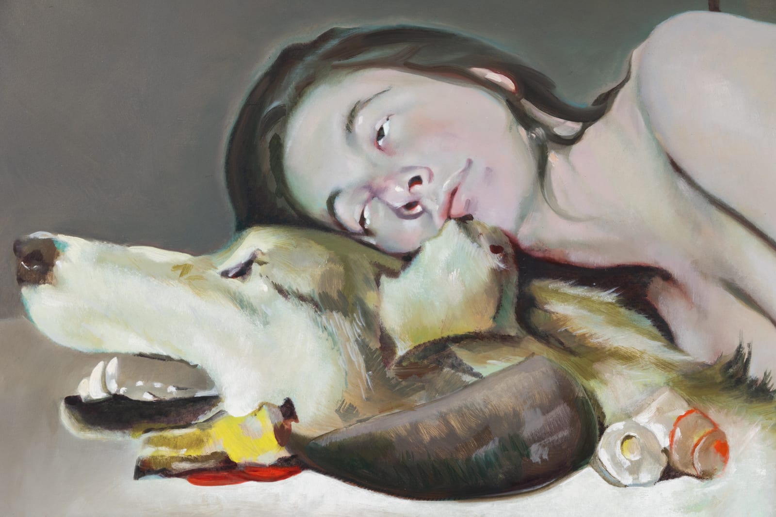 Gregory de la Haba, Natalie White as Agnes Dei, 2014