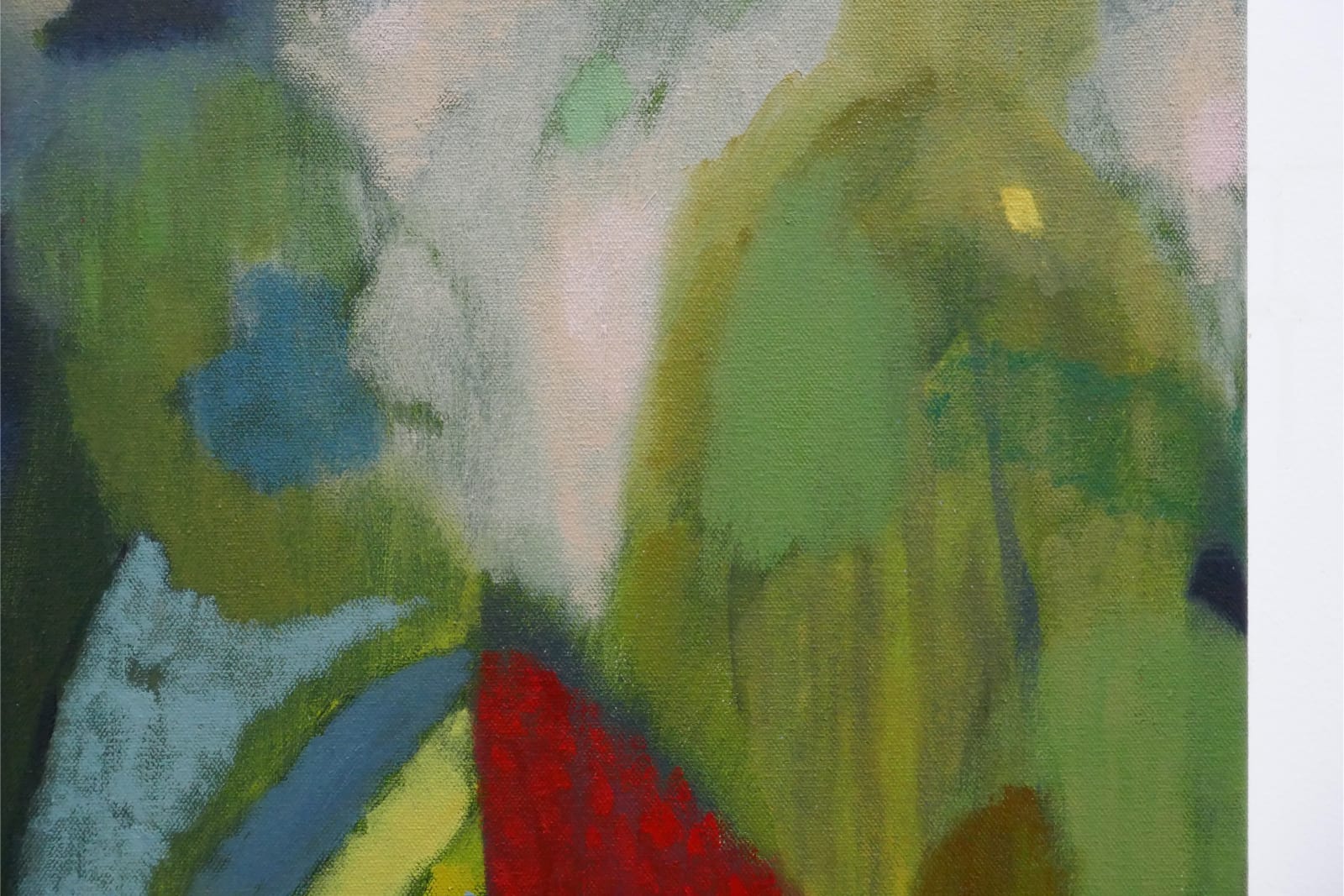 Rhiannon Inman-Simpson, The decision oil on canvas, 40 x 50cm, 2025
