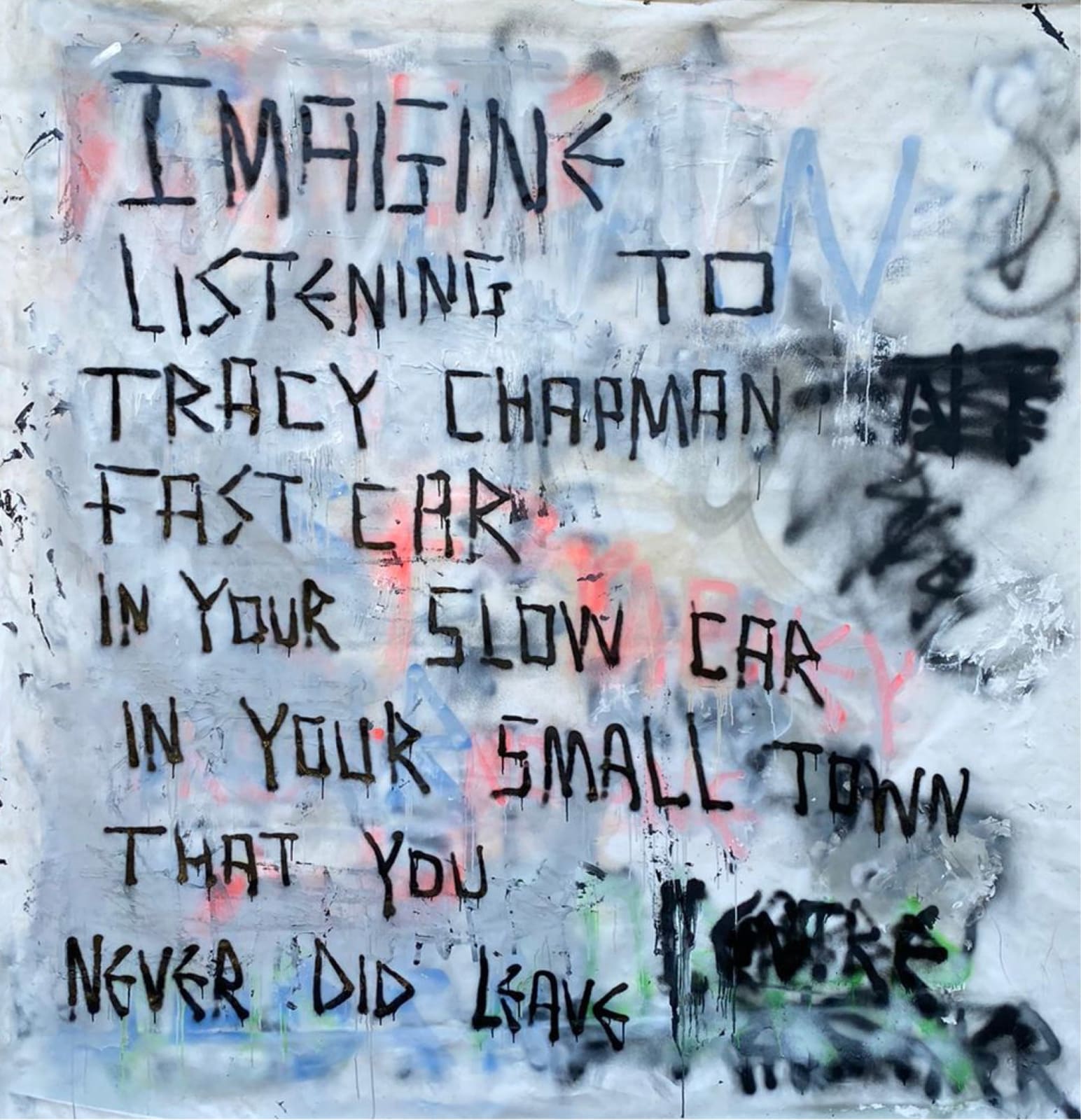 Richie Culver, Untitled (Imagine), 2021
