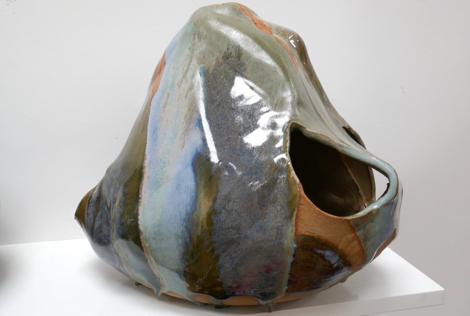 Rhiannon Inman-Simpson, Hold on glazed stoneware, 27 x 35 x 28cm, 2025