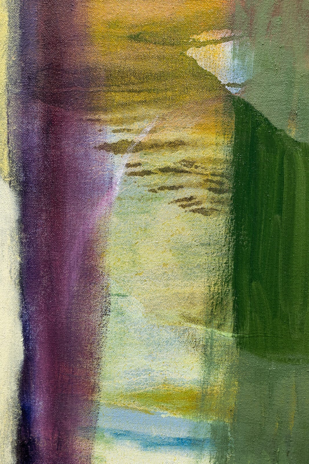Rhiannon Inman-Simpson, Two-fold 113 x 130cm, oil on canvas, 2025