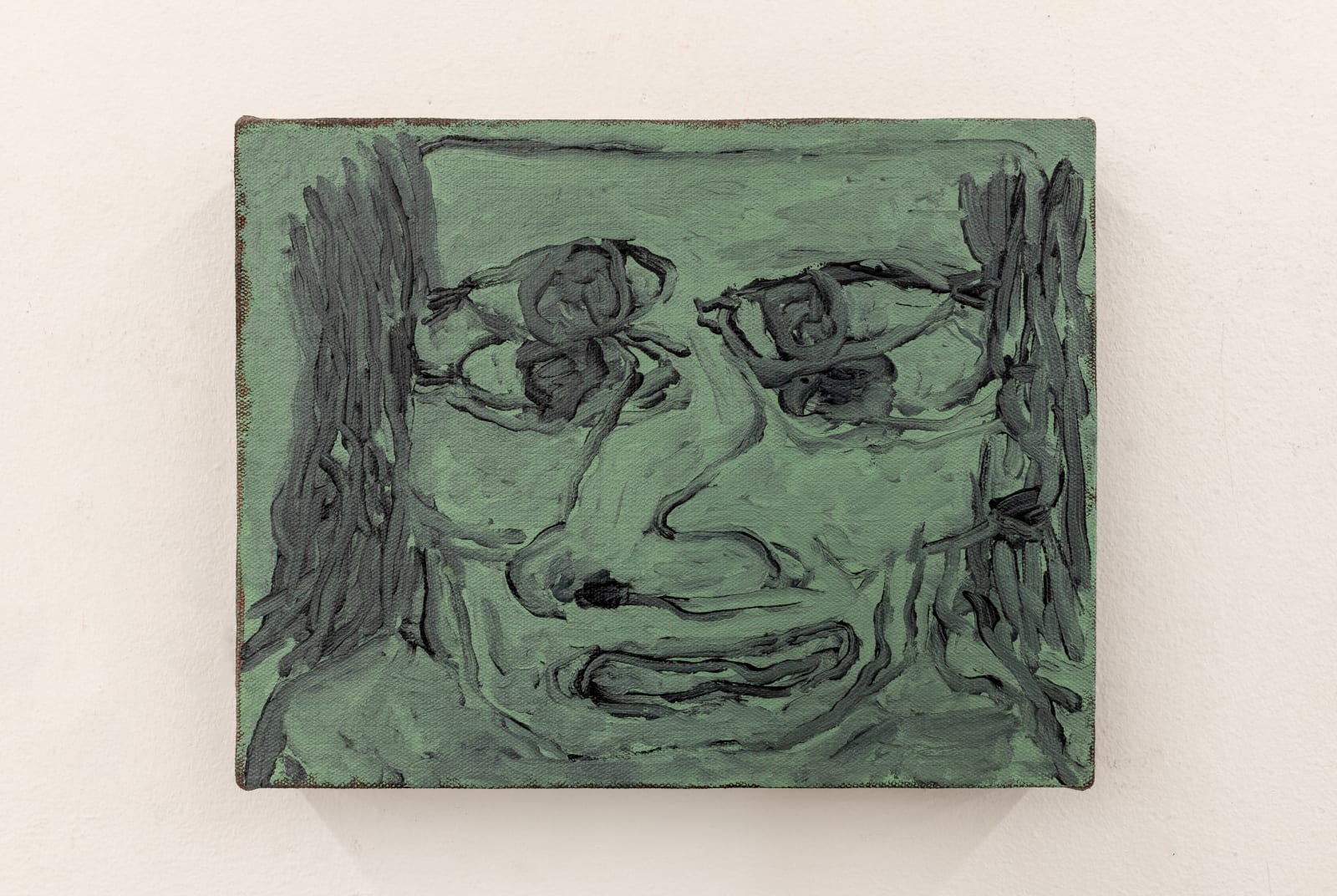 Taylor A. White, Night (green) 2025, (wall)