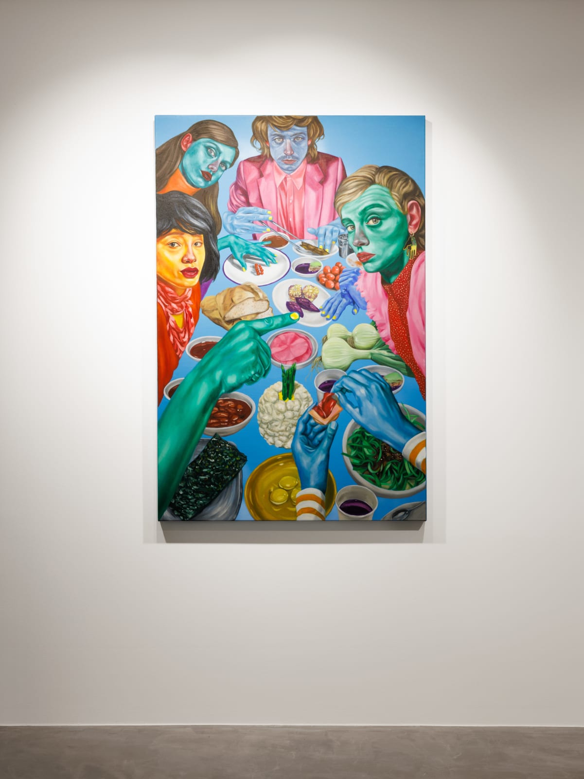 Damien Cifelli Downtable #2, 2023, Installation at PULPO GALLERY
