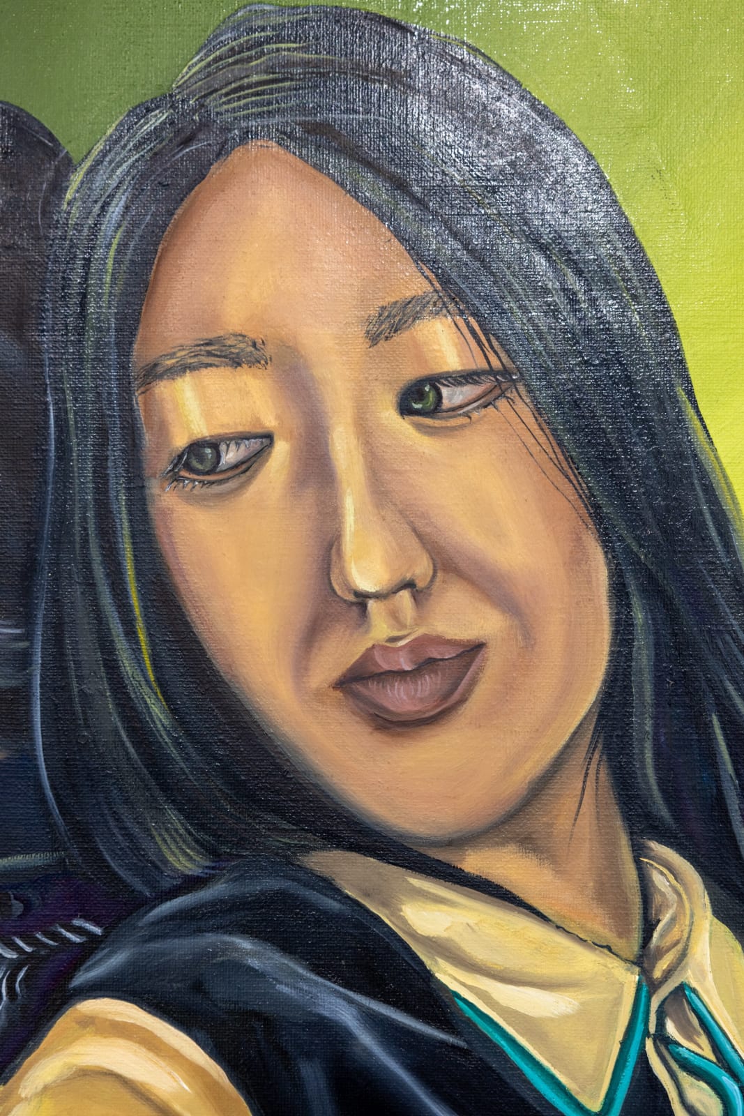 stephanie mei huang, green requiem for my self ii, 2022