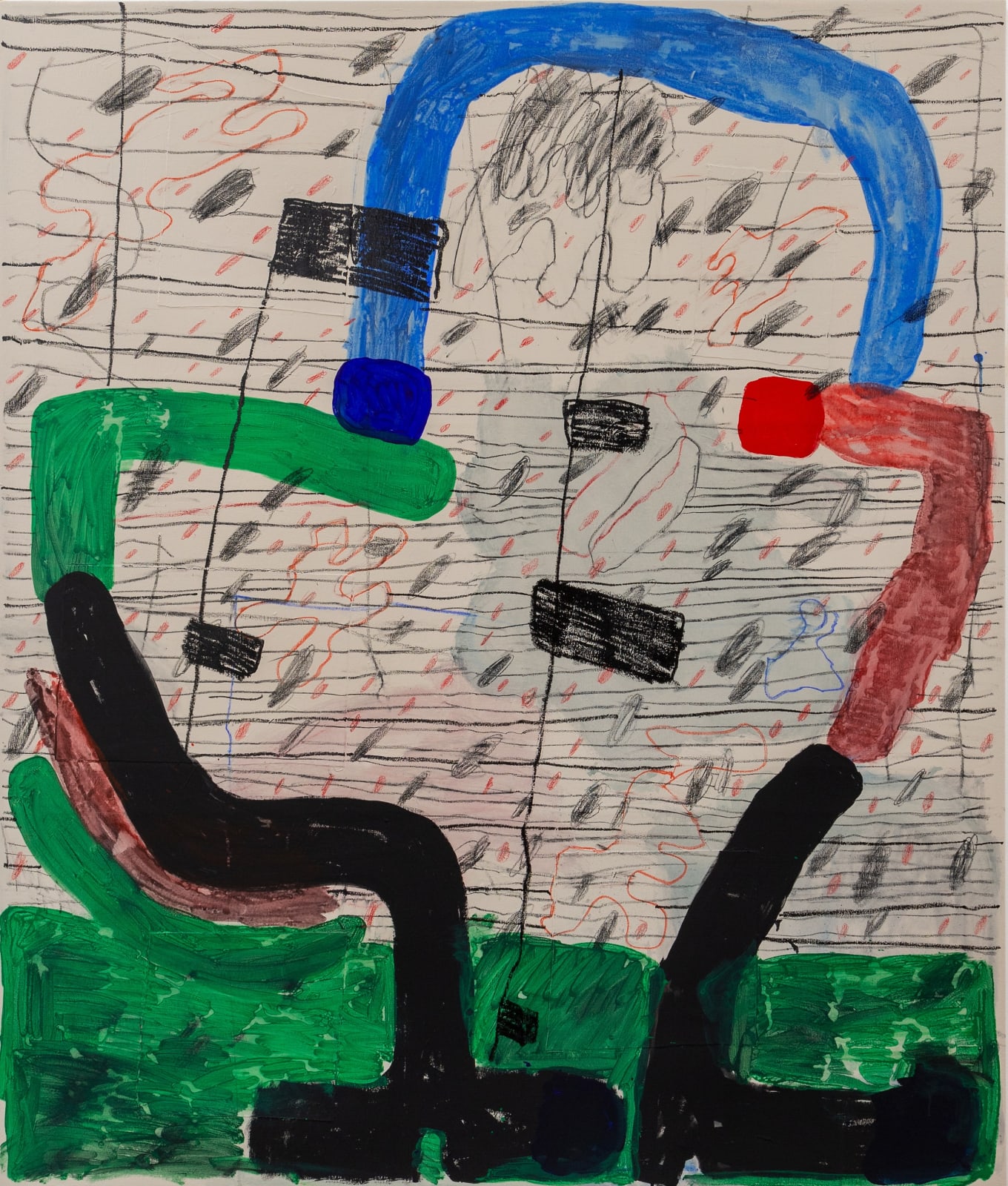 Taylor A. White, Daytime Rain is Good for Grass, 2024, totale