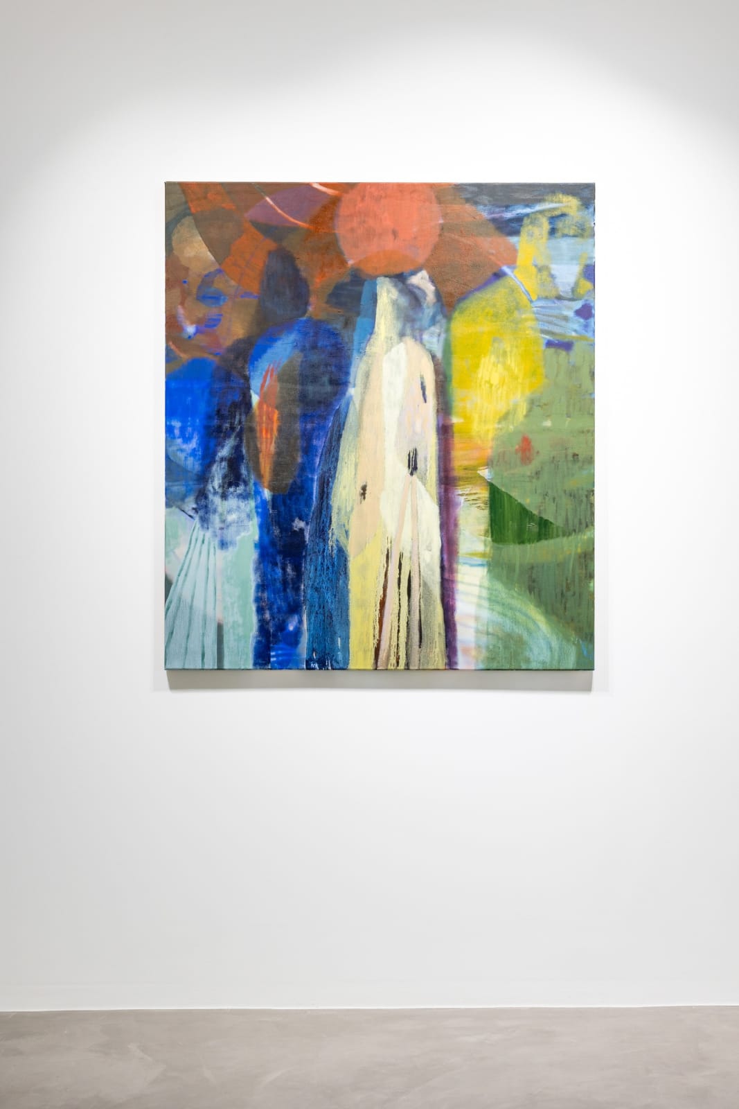 Rhiannon Inman-Simpson, Two-fold 113 x 130cm, oil on canvas, 2025