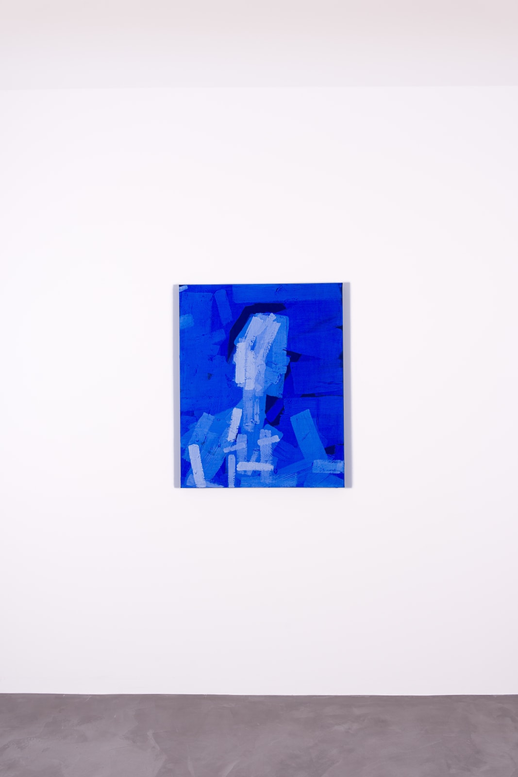 Patrick Tresset, 38 year old woman in blue, 2023