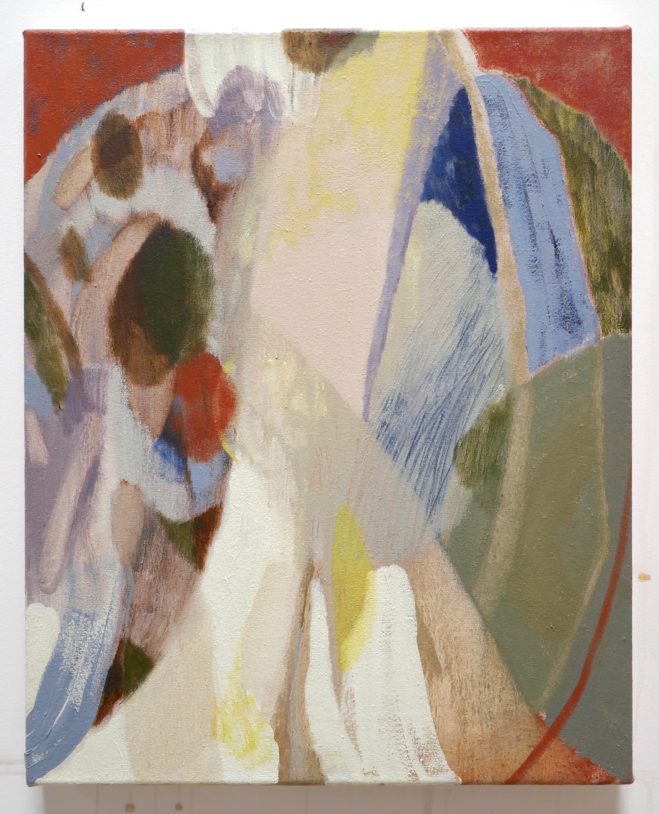 Rhiannon Inman-Simpson, Sea of vapours, oil on canvas, 40 x 50cm, 2025