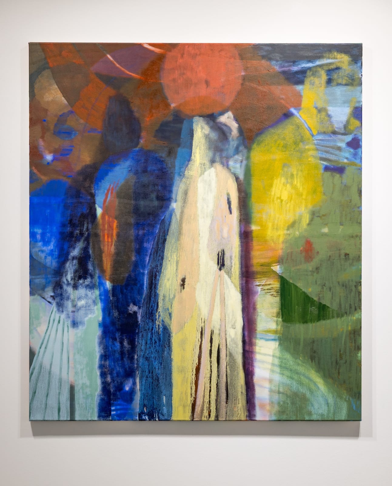 Rhiannon Inman-Simpson, Two-fold 113 x 130cm, oil on canvas, 2025
