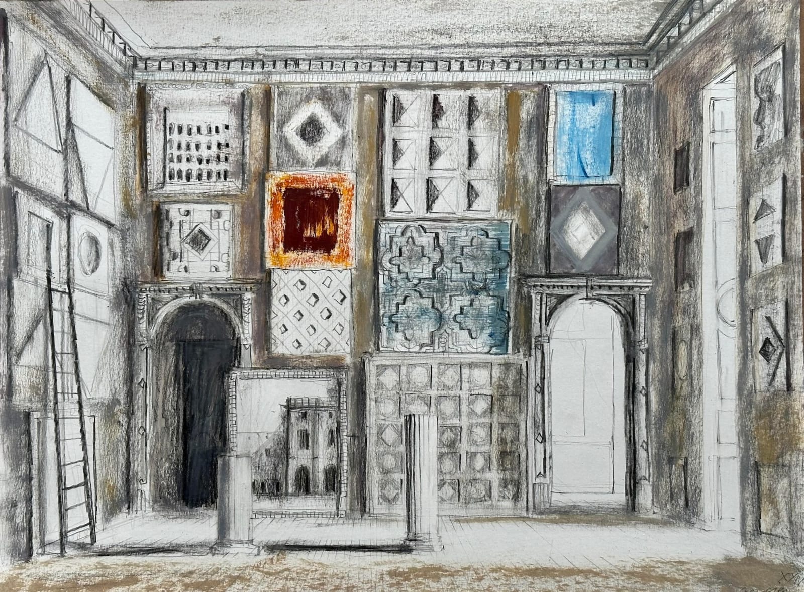 Pierre Bergian, My Tile Collection, 2024