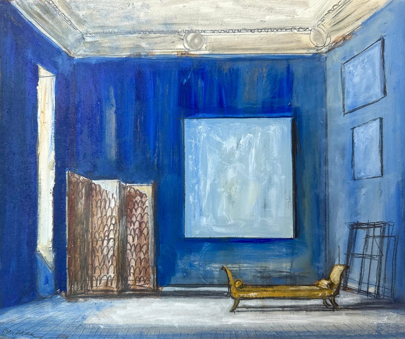 Pierre Bergian, La méridienne à méditer , 2025