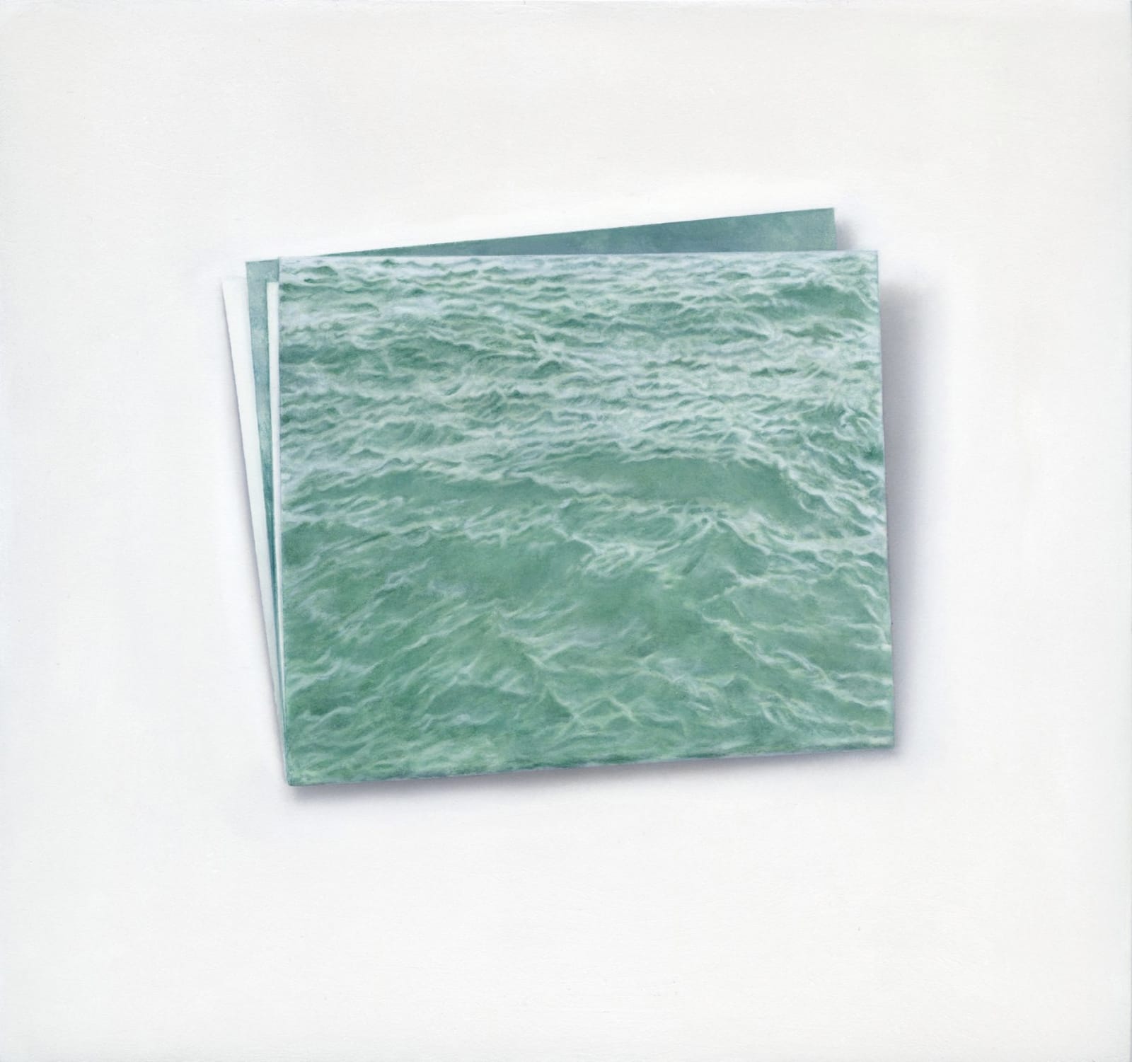 Claire Kerr, Folded ocean, 2025