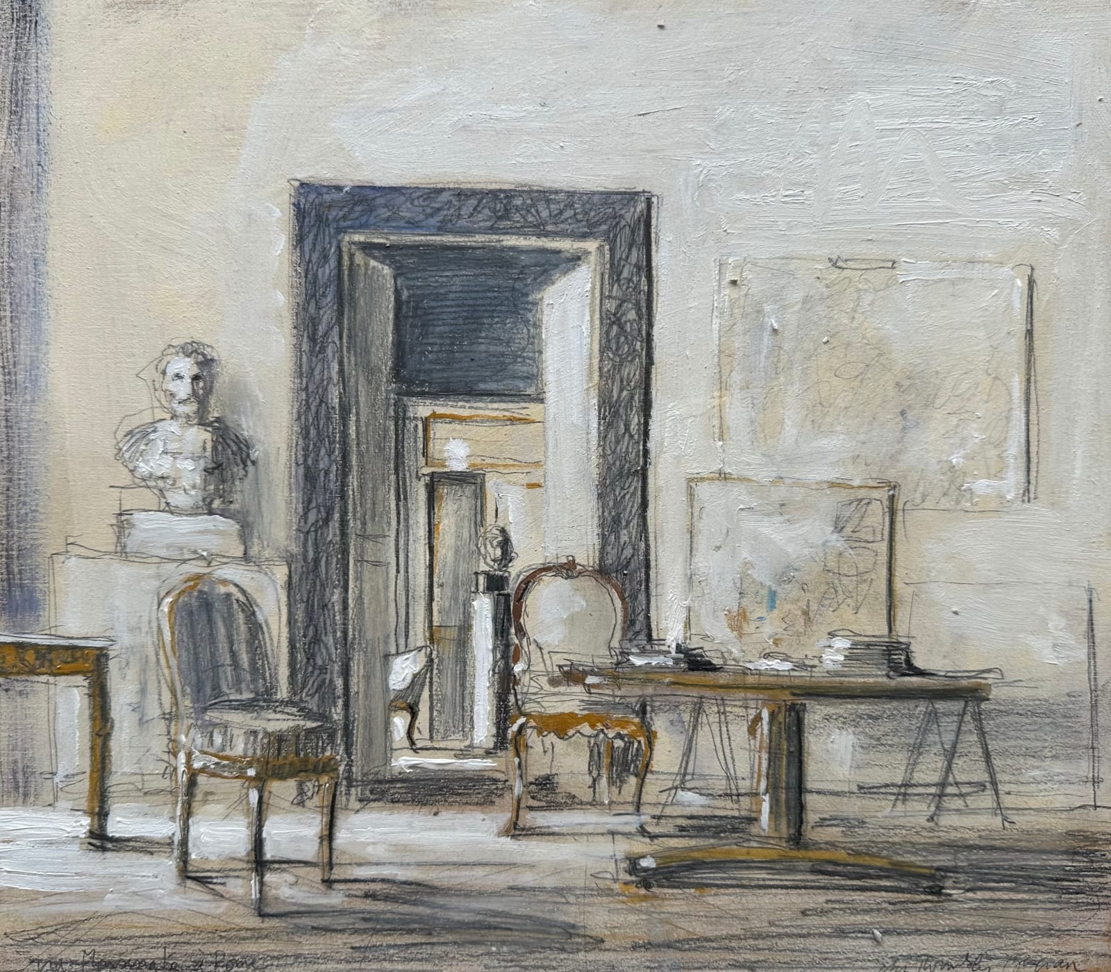 Pierre Bergian, Deux Bustes, Chez Twombly, via Monserrato, Roma , 2025