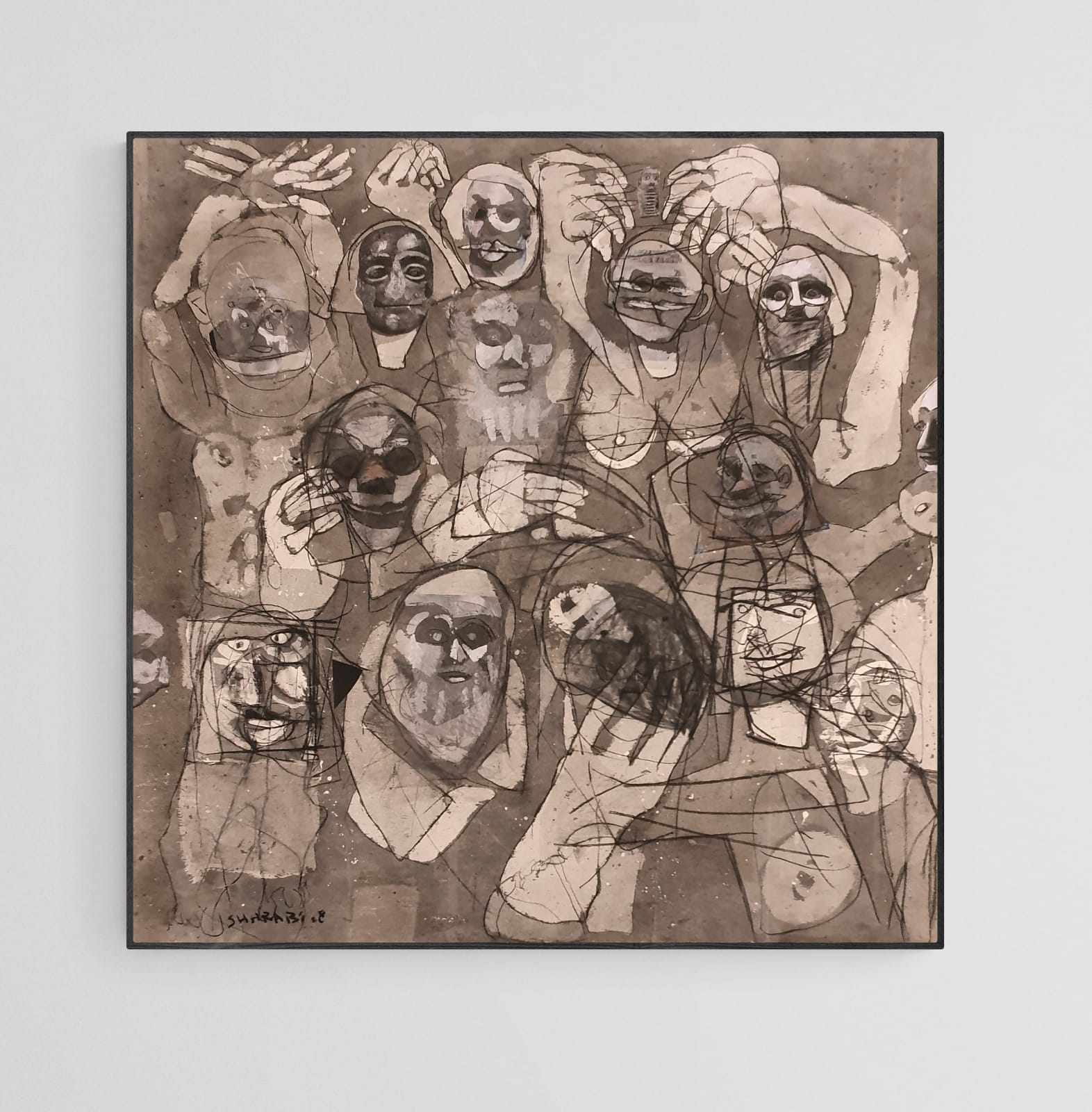 Alaa Sharabi, Man-Made Destruction, 2018