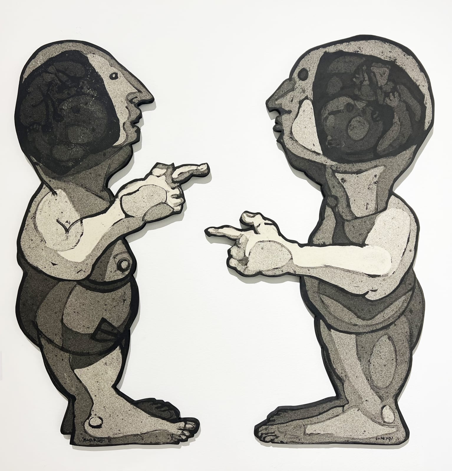 Alaa Sharabi, Quarrel, 2021