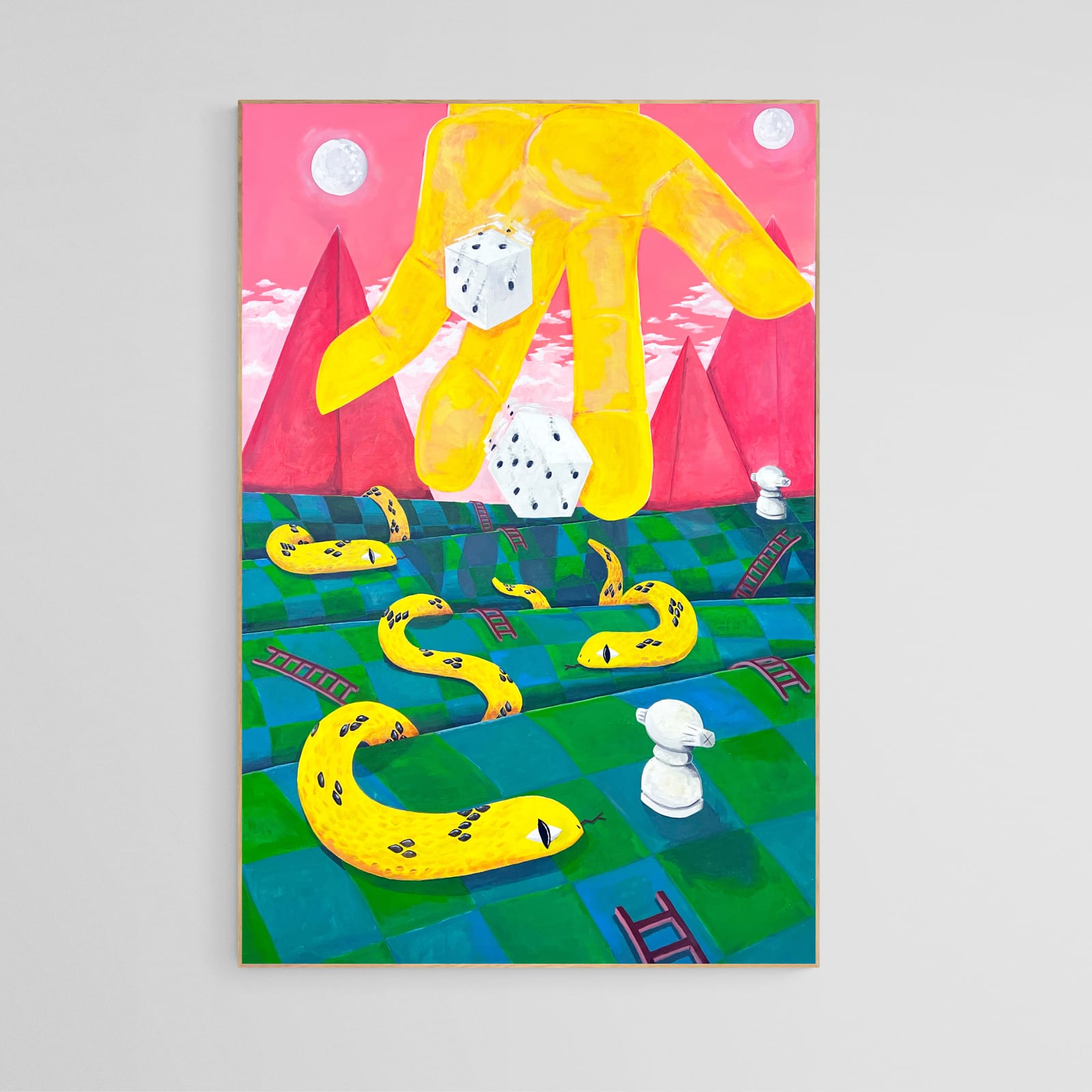 Naji AlAli, Snakes & Ladders, 2023