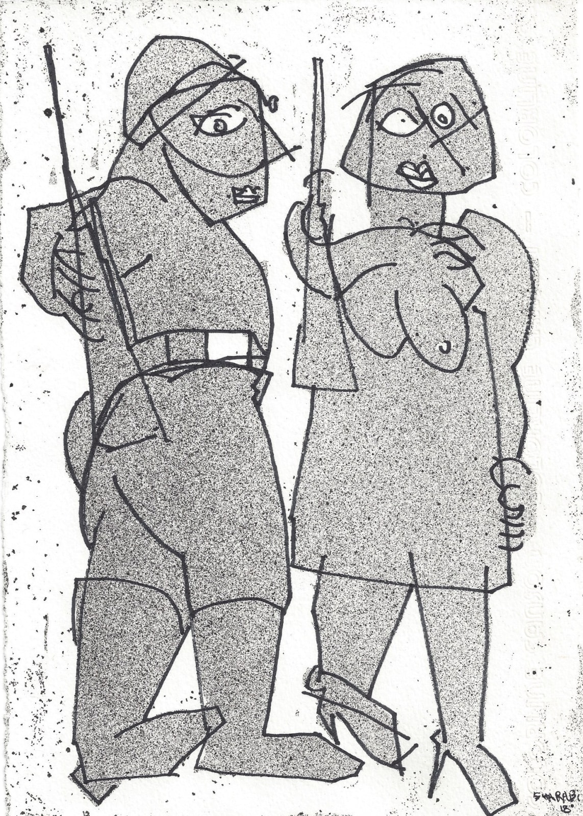 Alaa Sharabi, Untitled , 2018