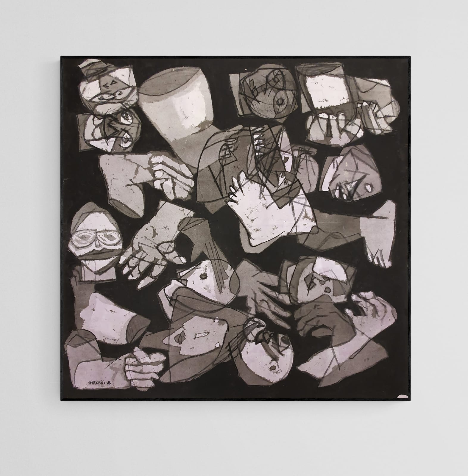 Alaa Sharabi, Fragments, 2018