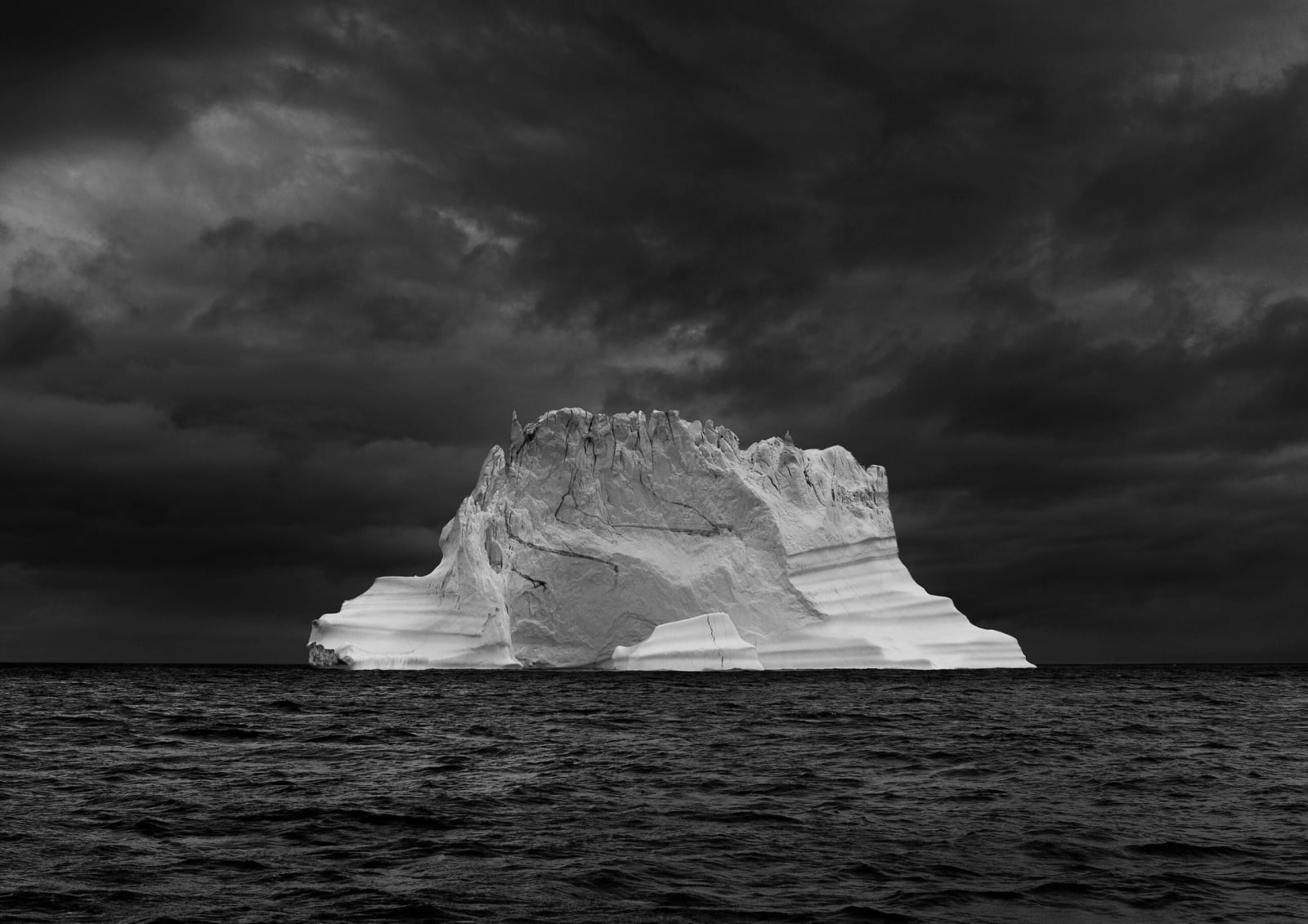 Ragnar Axelsson, Melting Iceberg, Scoresbysund, Greenland, 2014