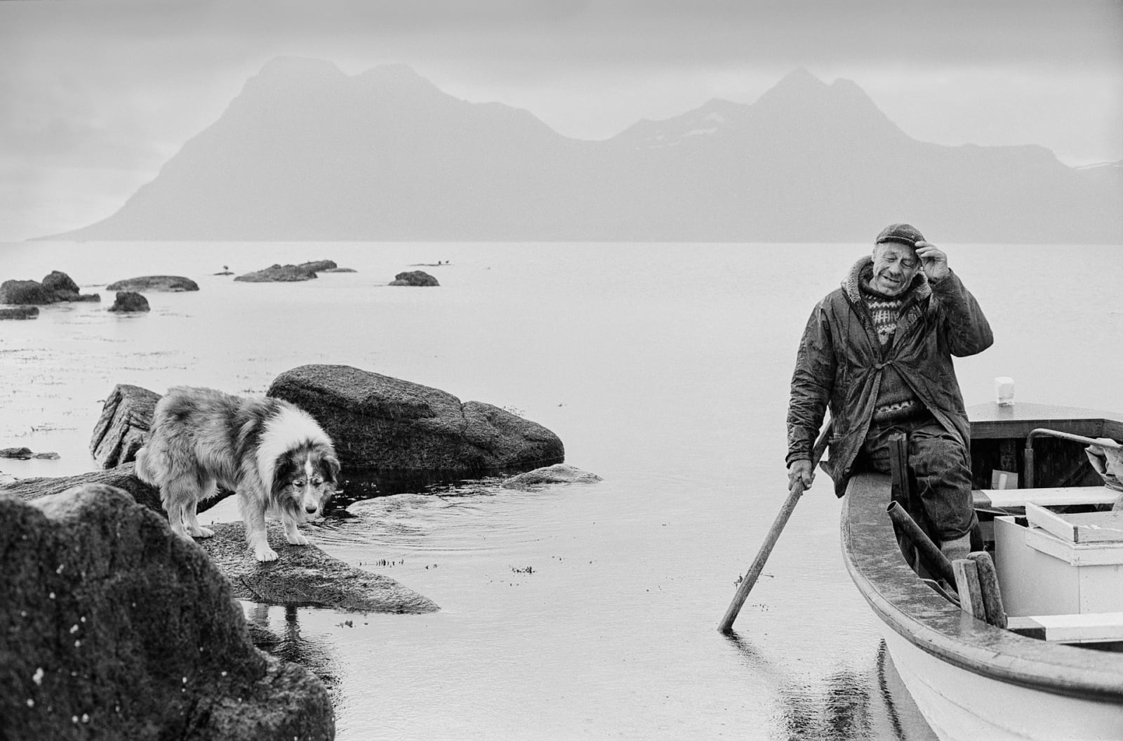 Ragnar Axelsson, Axel Thorarensen, Gjögur, Iceland, 1986