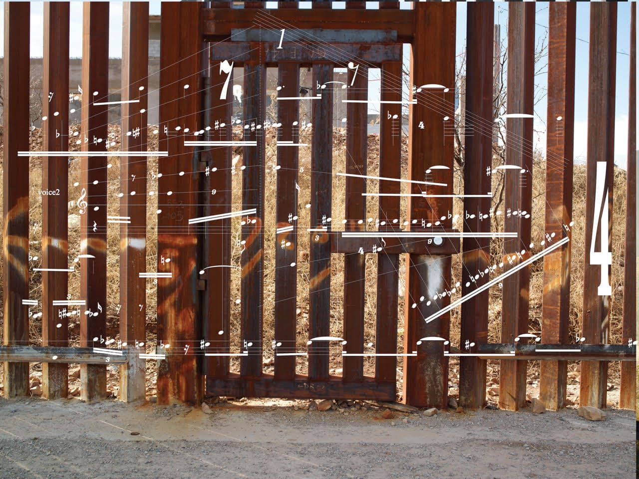 Guillermo Galindo; Richard Misrach, Barda en Perspectiva, 2015