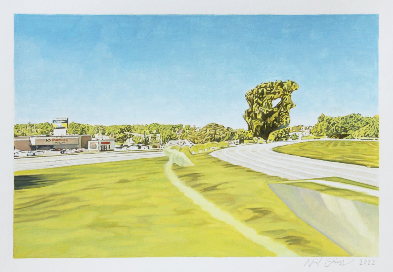 Neil Griess, Terrarium III (West Center), 2022