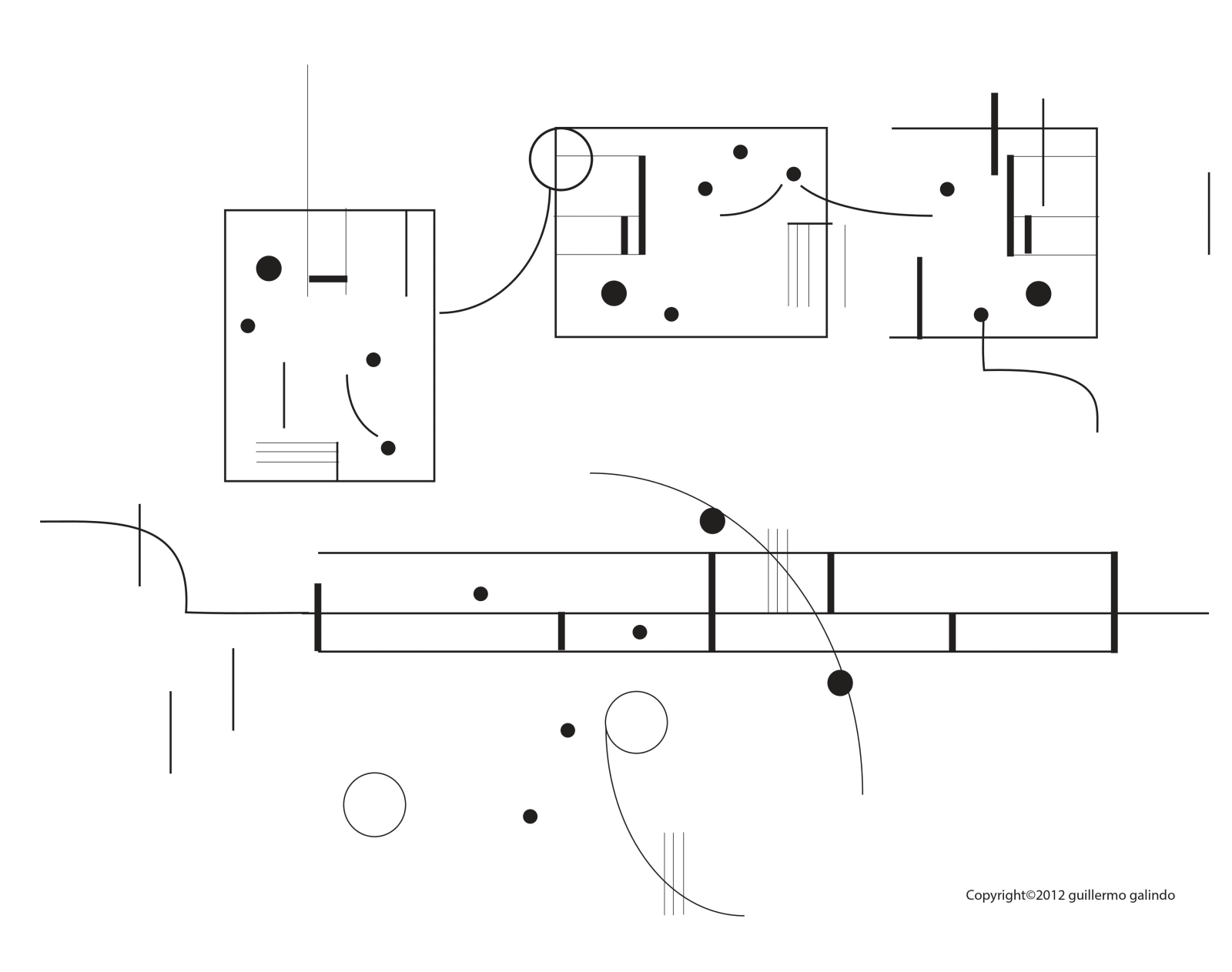 Guillermo Galindo, Unidad (A5), 2012