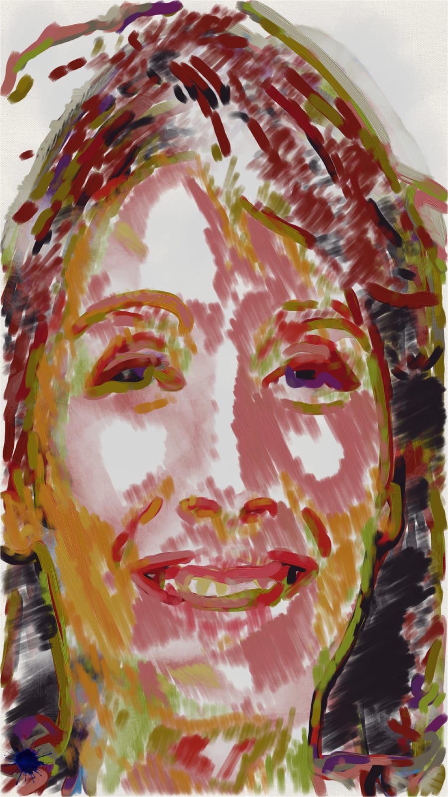 Clive McCarthy, 100,000 portraits of strangers, 2024