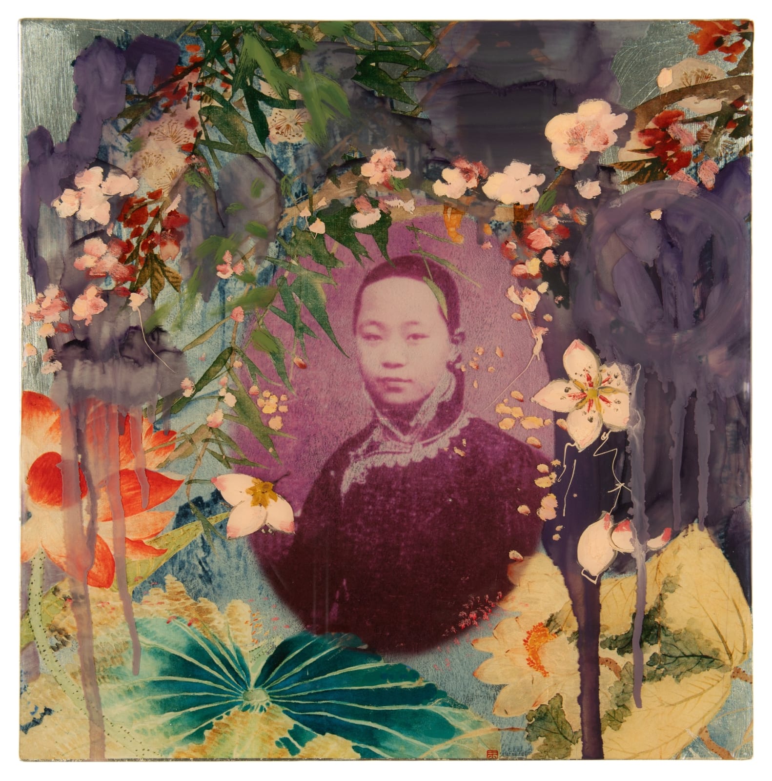 Hung Liu, She: Amethyst, 2015