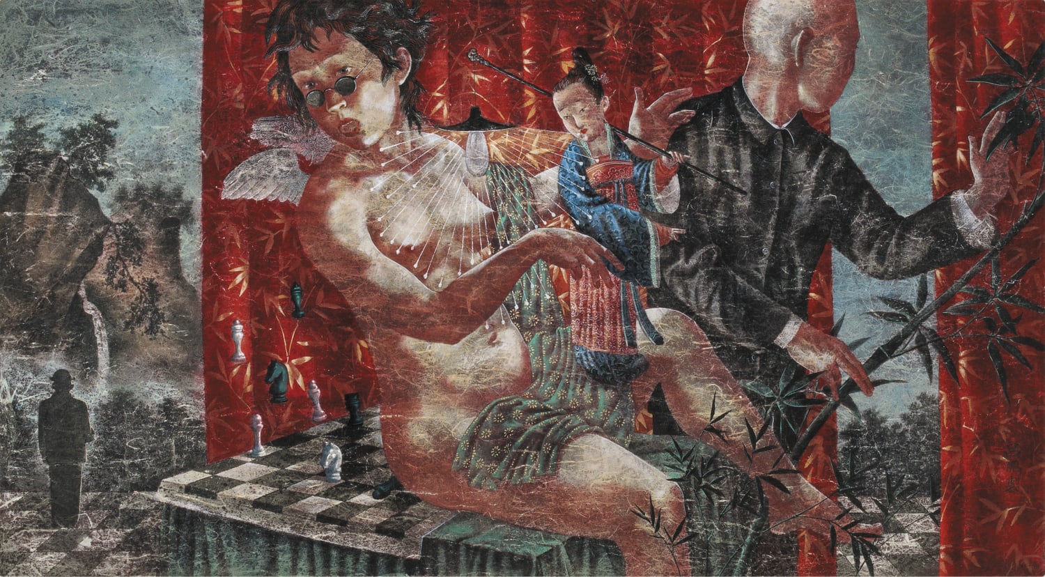 LYU Peng, Chess Game 棋局, 2013