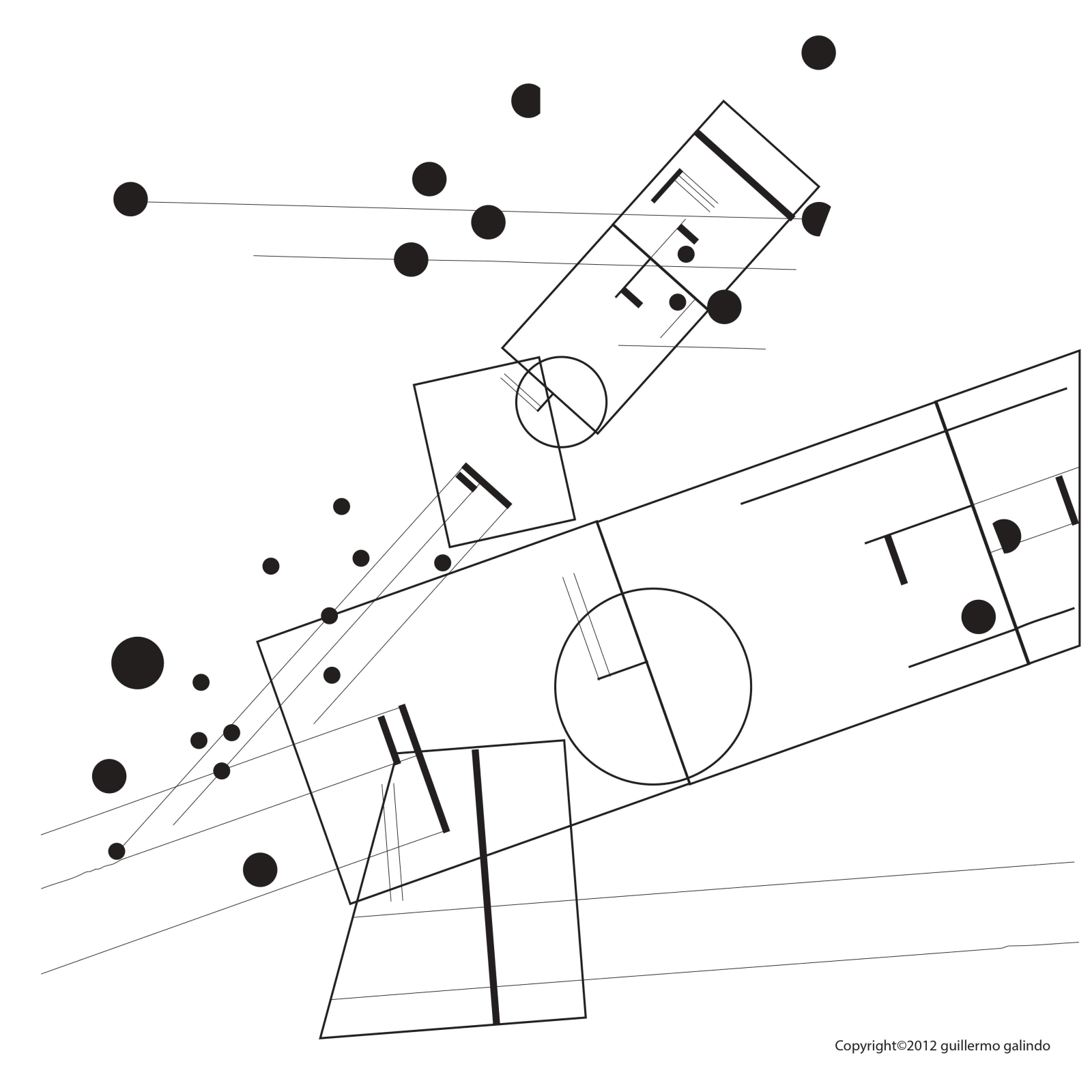 Guillermo Galindo, Unidad (B10), 2012