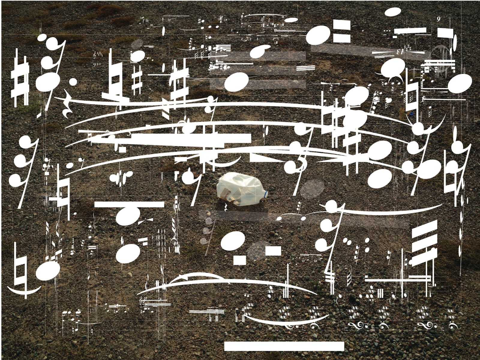 Guillermo Galindo; Richard Misrach, Lone Jug, 2015