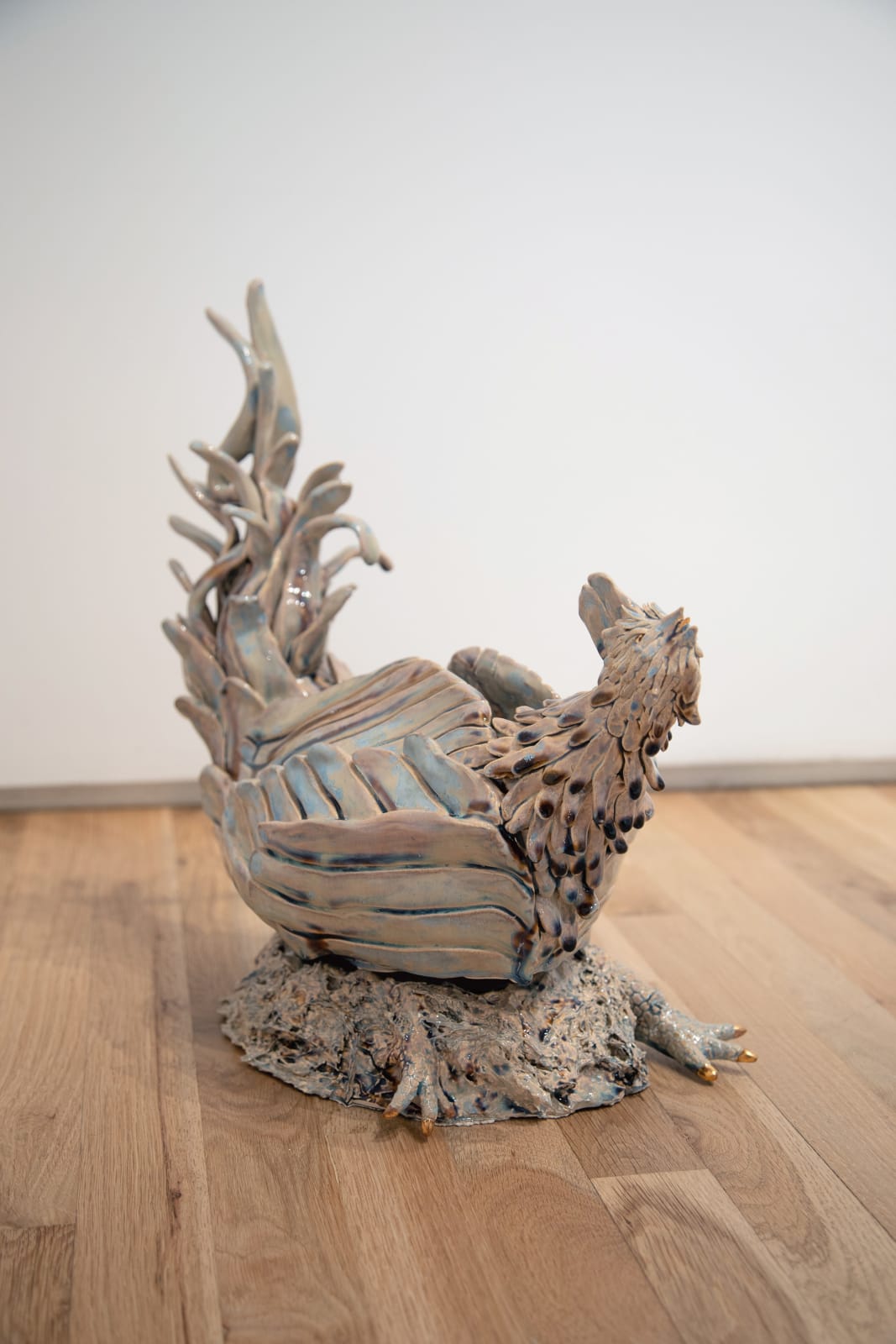 Ahn Lee, Rooster (First Pillar), 2024