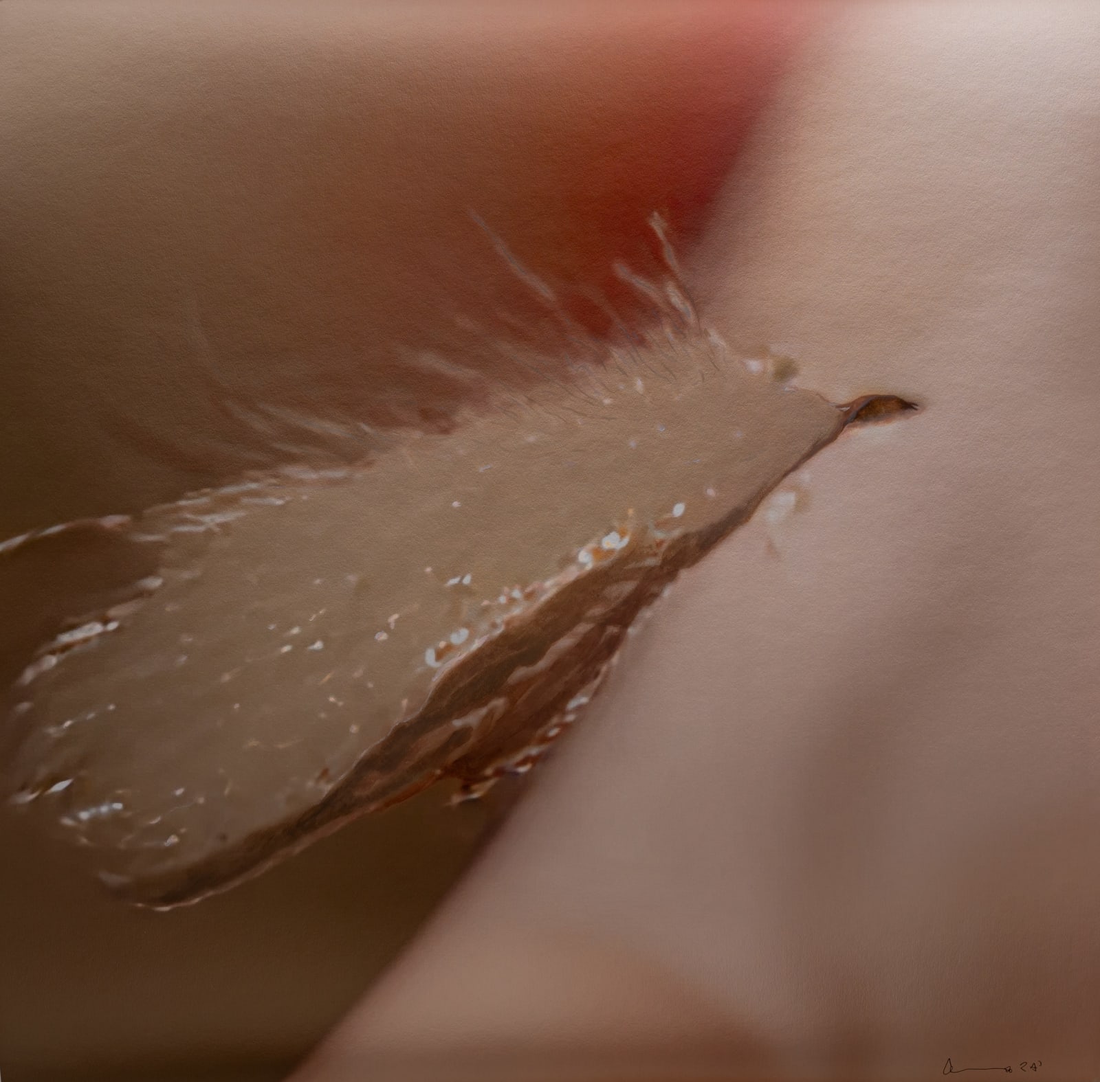 Guillermo Galindo, Piercing Kiss, 2023
