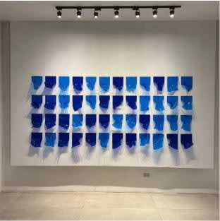 Chino Yulo, Shades of Blue, 2024