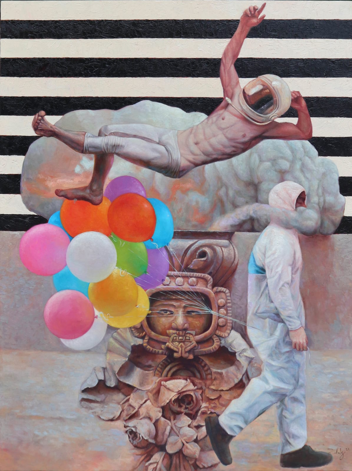 Zaldy Garra, Spacemen, 2021