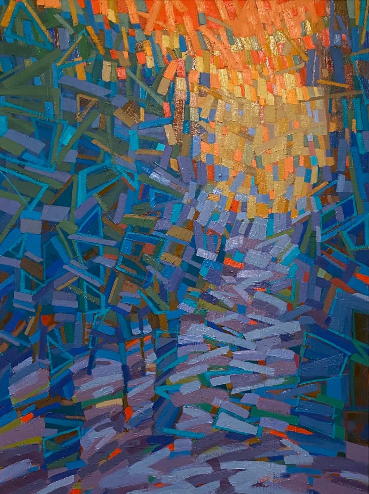 Janine Barrera, Winter Blaze, 2024