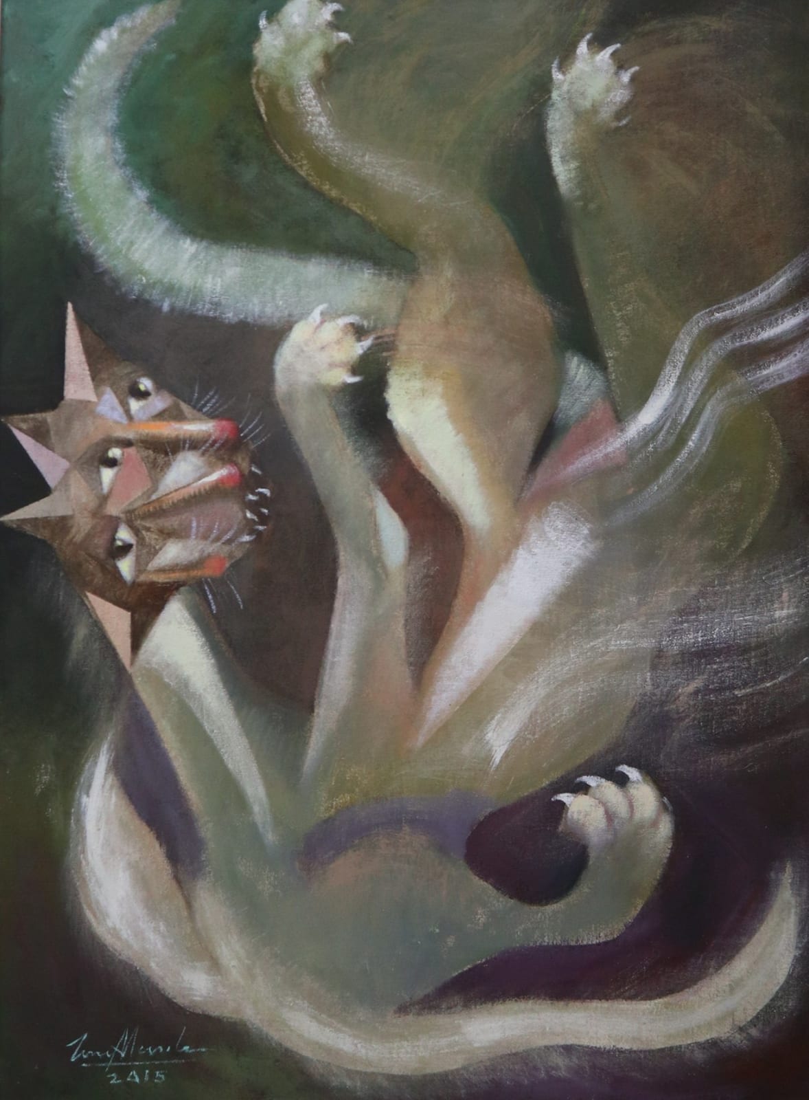 Tony Alcoseba, Cat, 2015