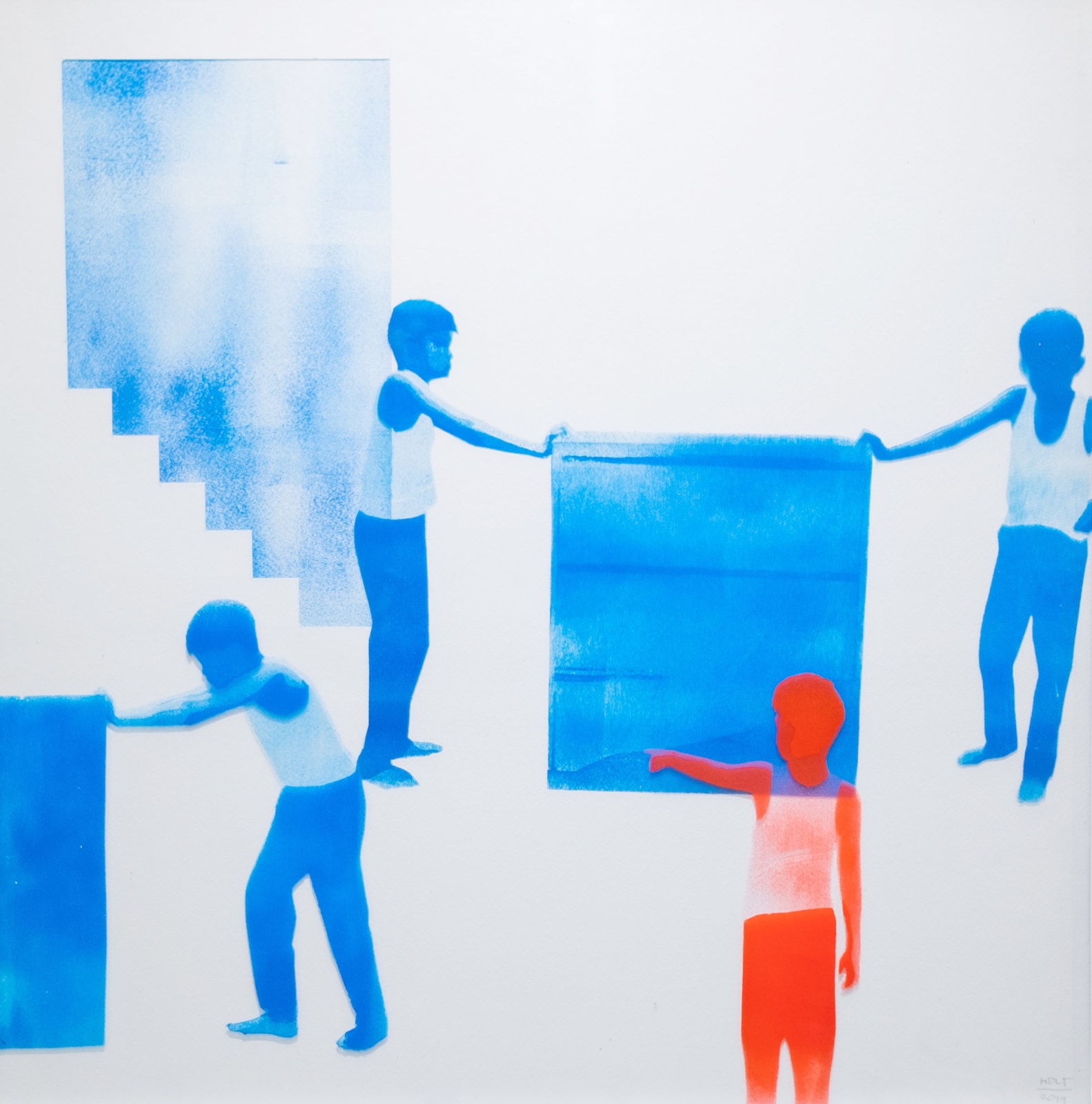 Mark Copino (KDLT), Of Compulsions and Process: Necessities of Moving Things 1, 2019