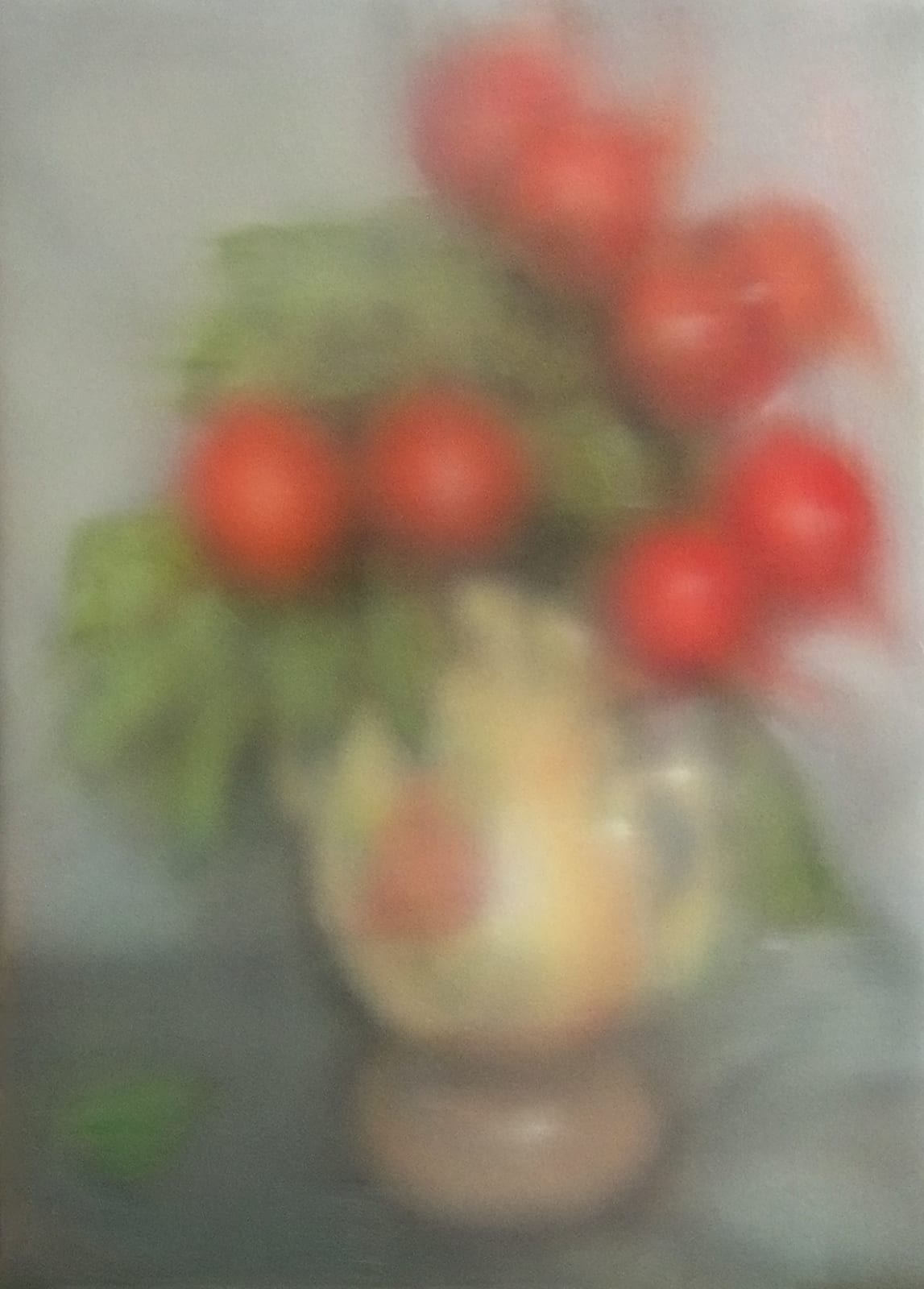 Sherry Kerlin, Radishes in a Vase, 2025