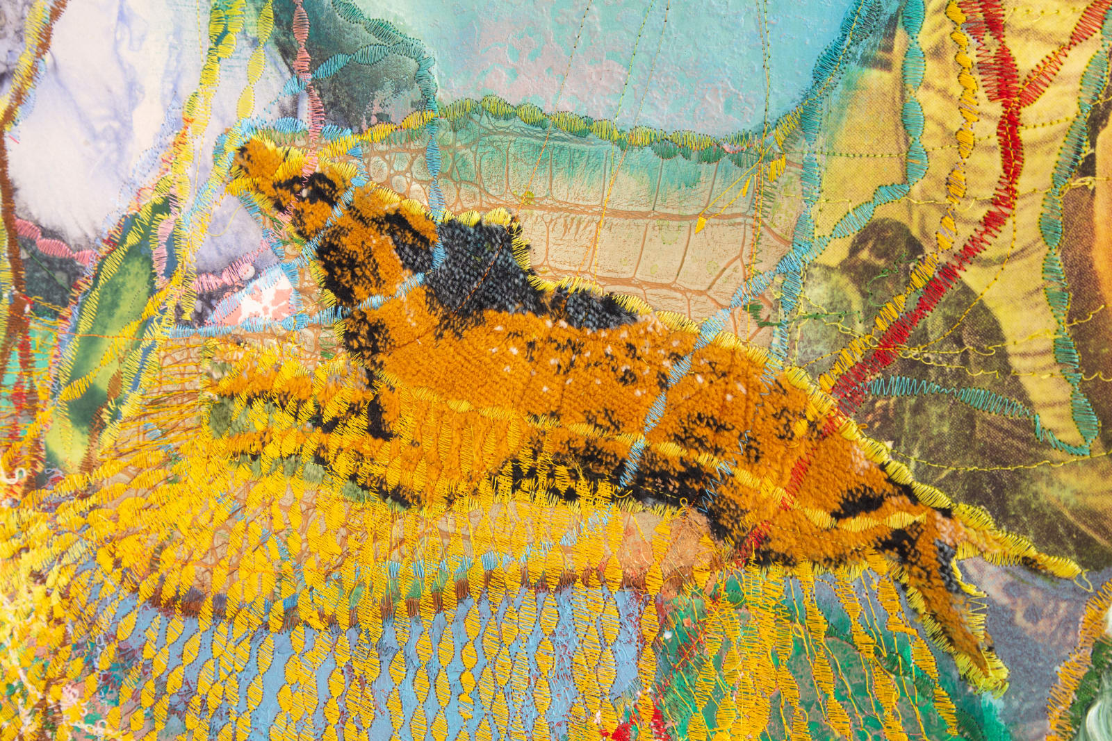 Griselda Rosas, Weaver… and They Lost Me a Little (Tejedora … y me perdían un poco), 2021