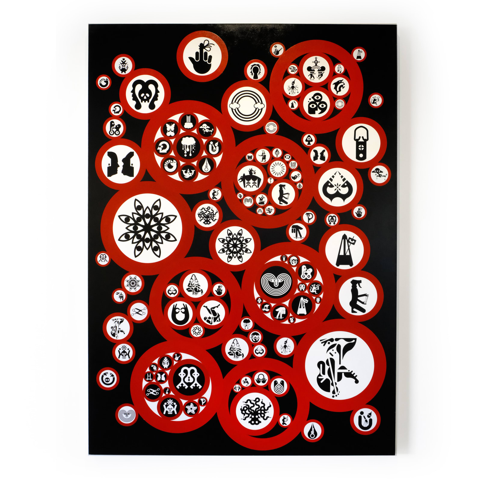 Ryan McGinness, Signals Painting 5, 2016
