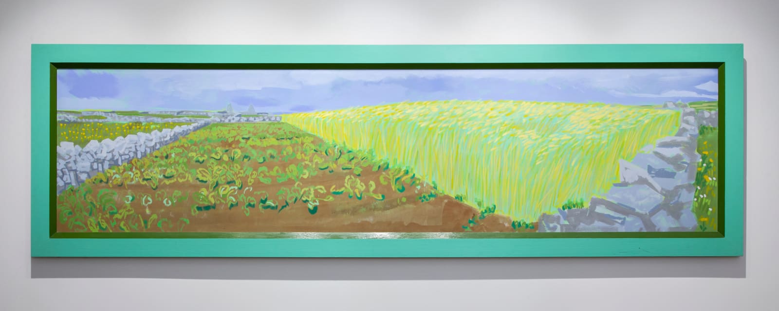 Patricia Patterson, Mangels and Fare/Double Wedge Landscape, 1988