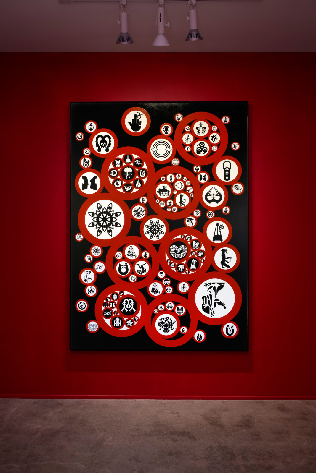 Ryan McGinness, Signals Painting 5, 2016