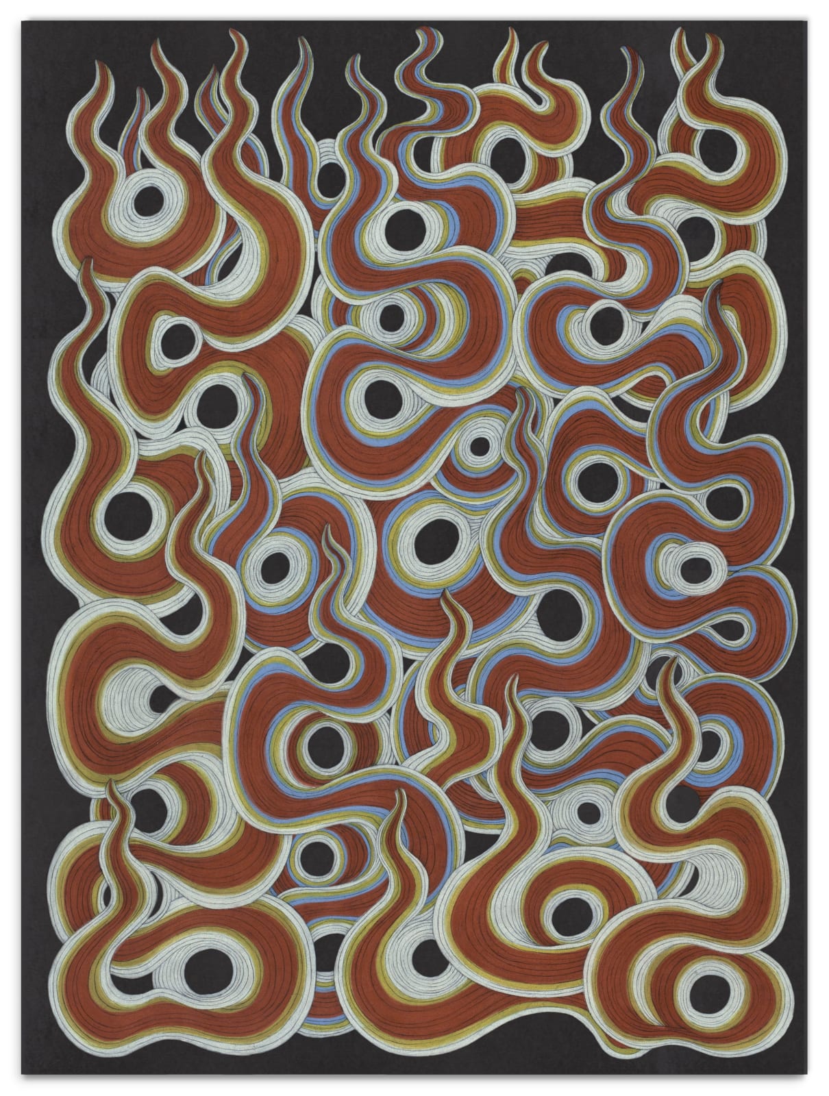 Nancy Blum, Flame 3, 2024