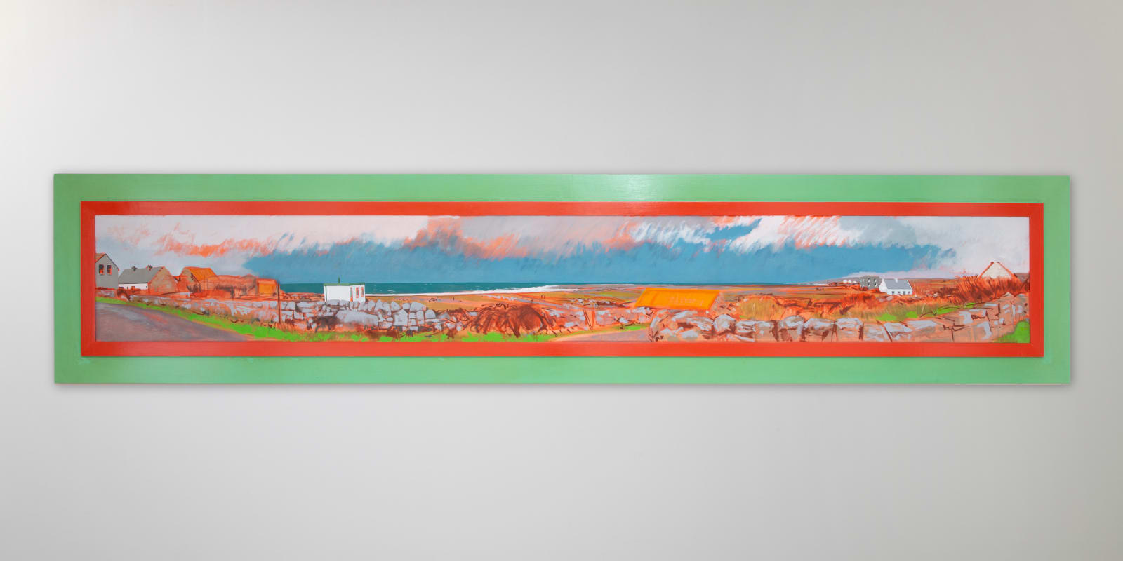 Patricia Patterson, View of the Sea from the Onaght (Eoghanacht) Crossroads, 1983