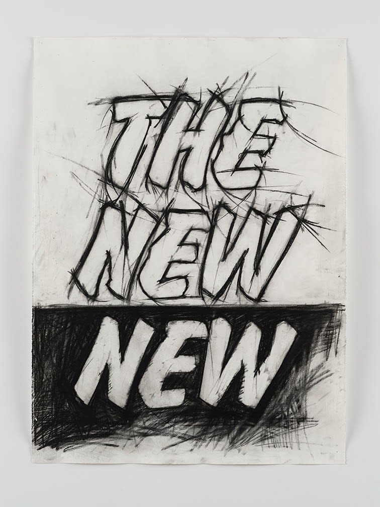 Ryan McGinness, Charcoal Drawing 42, 2022