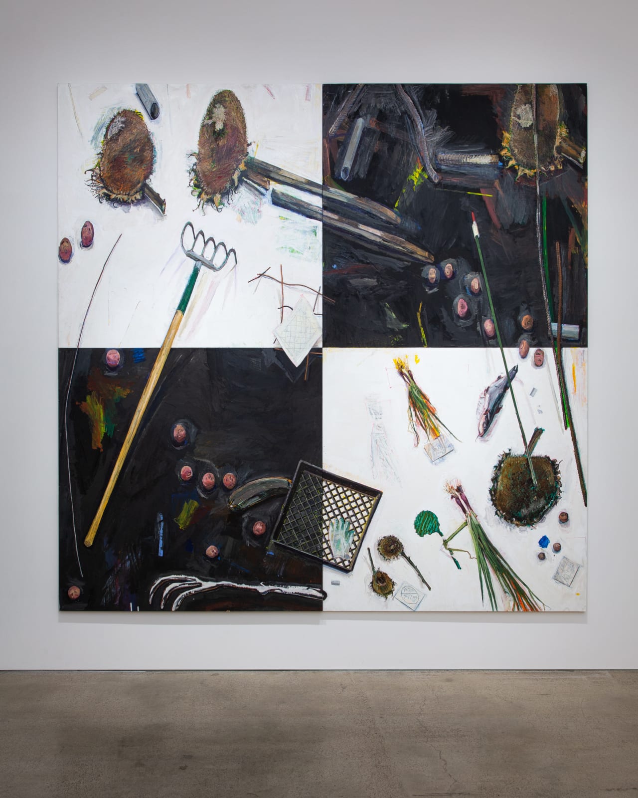 Manny Farber, Seed Field, 1991